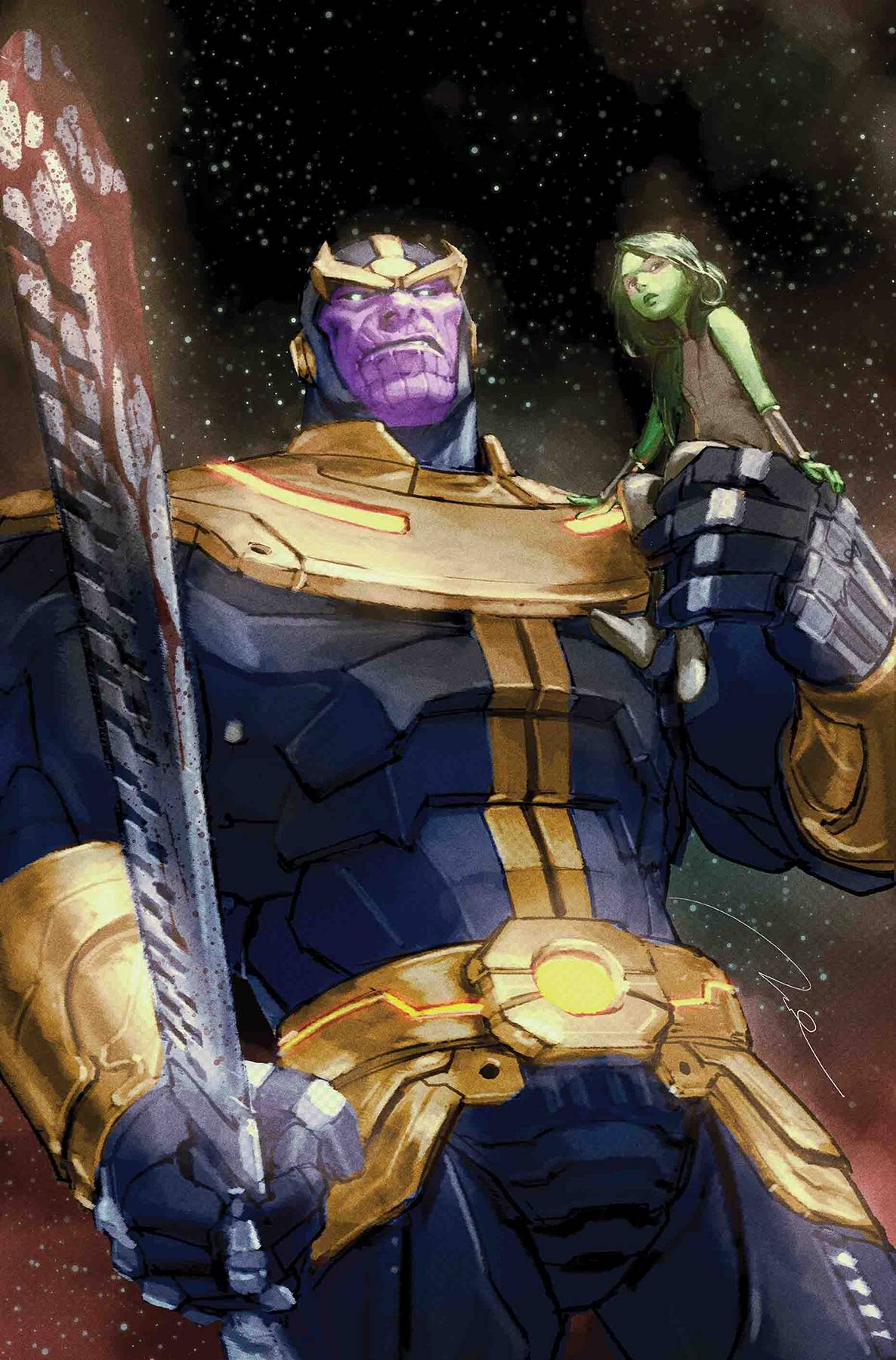 MARVEL COMICS MARVEL COMICS THANOS #1 (OF 6) PAREL VAR