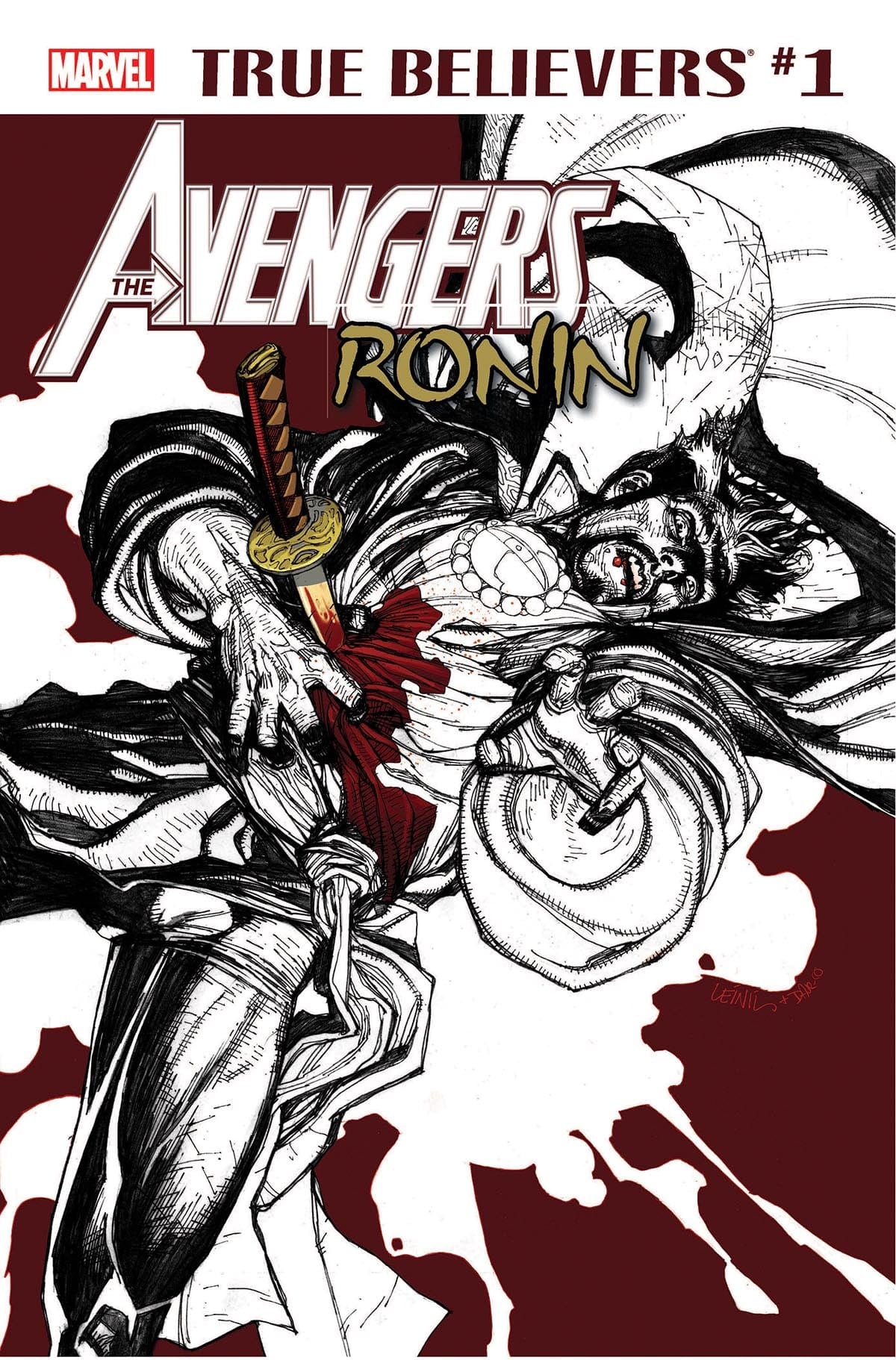 MARVEL COMICS MARVEL COMICS TRUE BELIEVERS AVENGERS RONIN #1