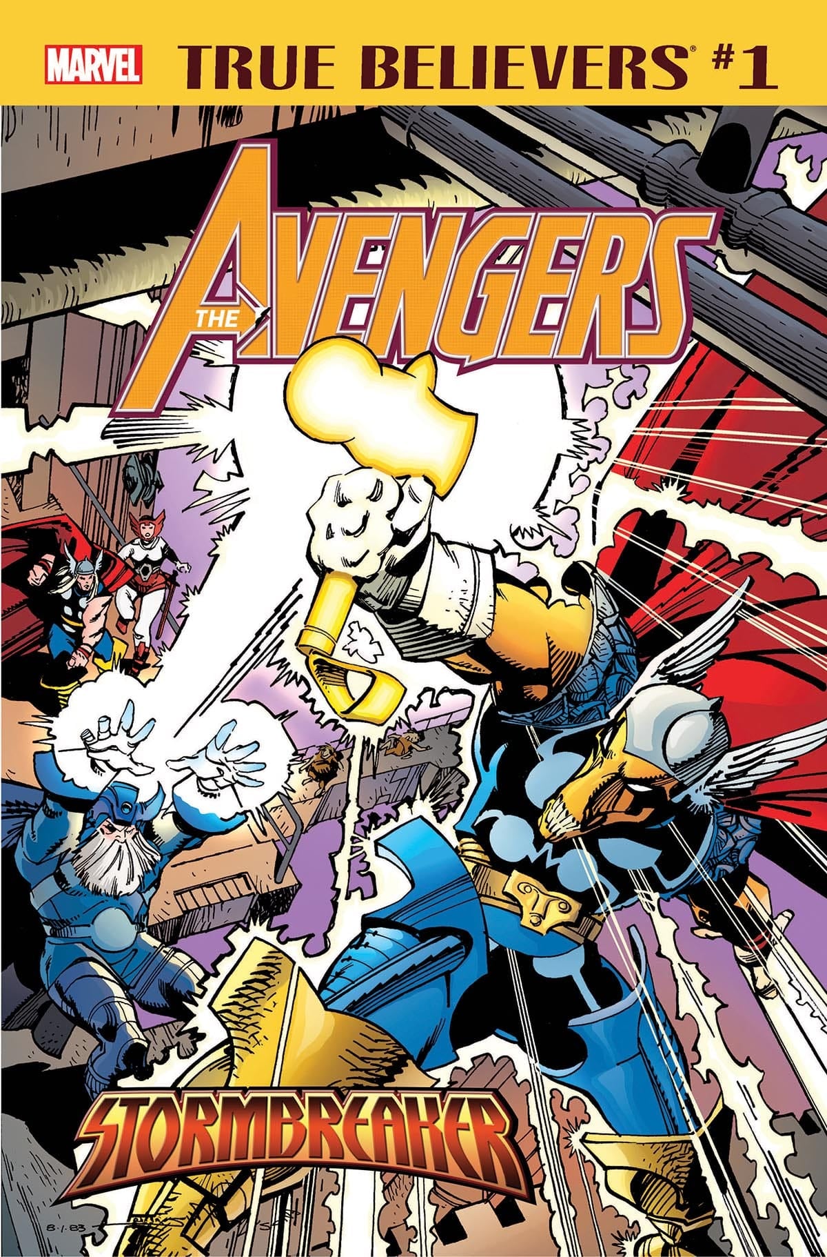 MARVEL COMICS MARVEL COMICS TRUE BELIEVERS AVENGERS STORMBREAKER #1