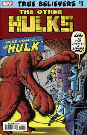 MARVEL COMICS MARVEL COMICS TRUE BELIEVERS HULK OTHER HULKS #1