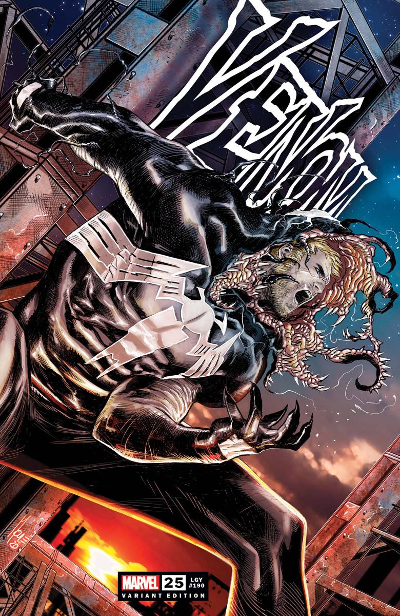 MARVEL COMICS MARVEL COMICS VENOM #25 CHECCHETTO VAR