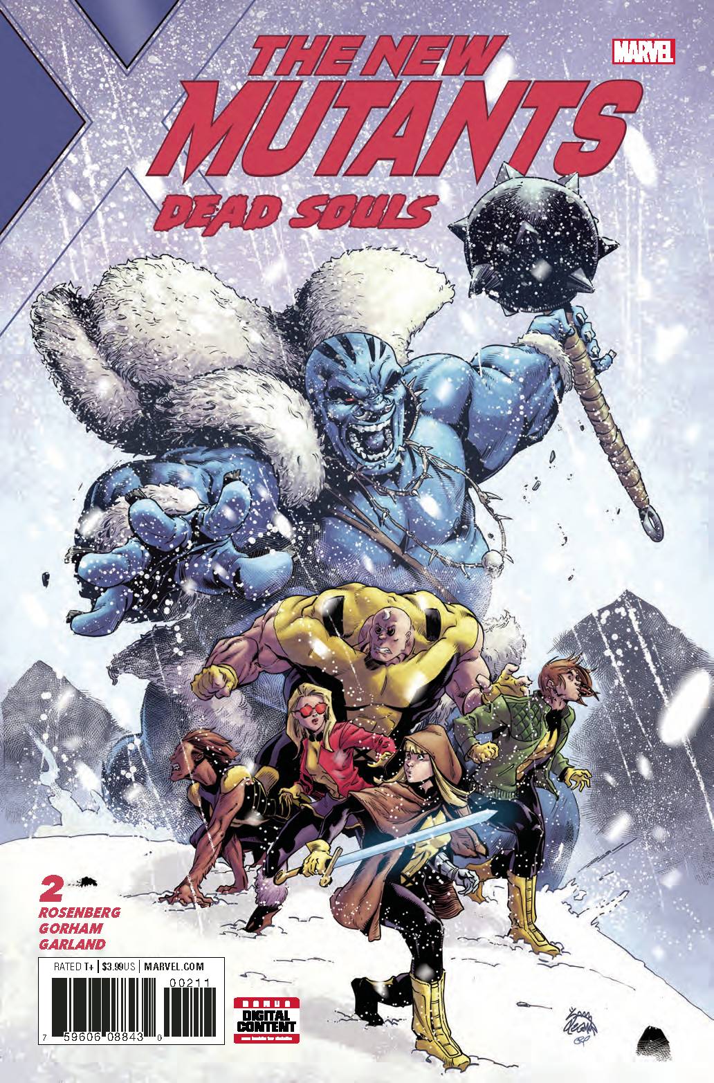 MARVEL COMICS MARVEL COMICS VF/NM NEW MUTANTS DEAD SOULS #2 (OF 6) LEG