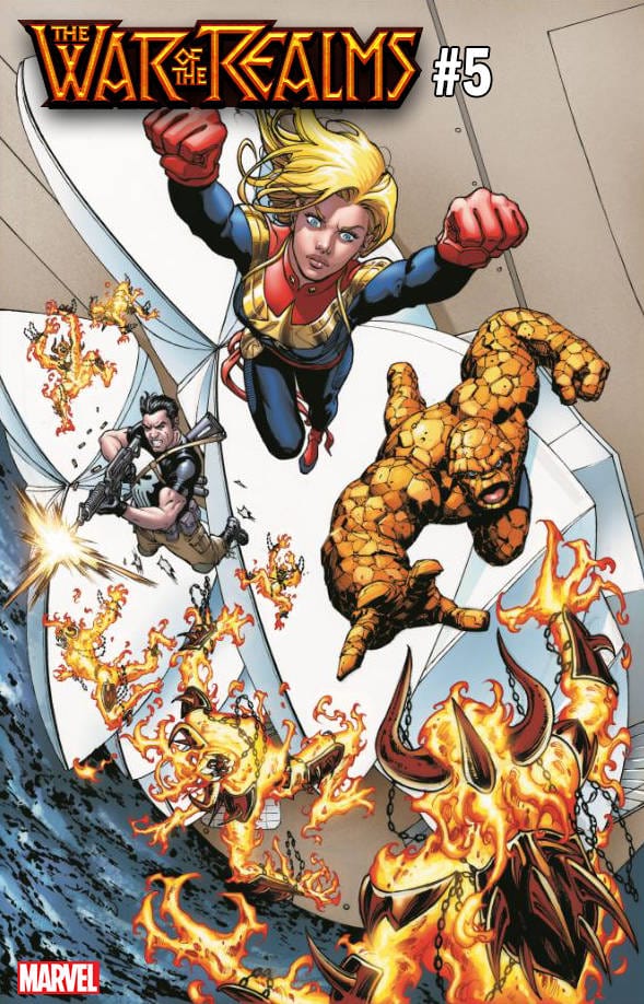 MARVEL COMICS MARVEL COMICS WAR OF REALMS #5 (OF 6) YARDIN INTERNATIONAL VAR