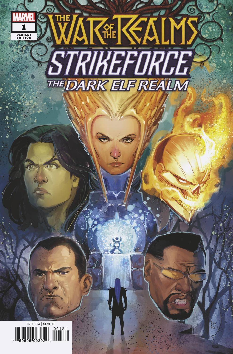 MARVEL COMICS MARVEL COMICS WAR OF REALMS STRIKEFORCE DARK ELF REALM #1 REIS VAR