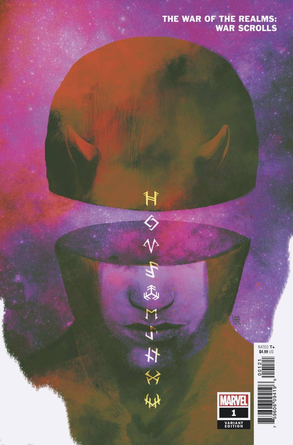 MARVEL COMICS MARVEL COMICS WAR OF REALMS WAR SCROLLS #1 (OF 3) SORRENTINO VAR