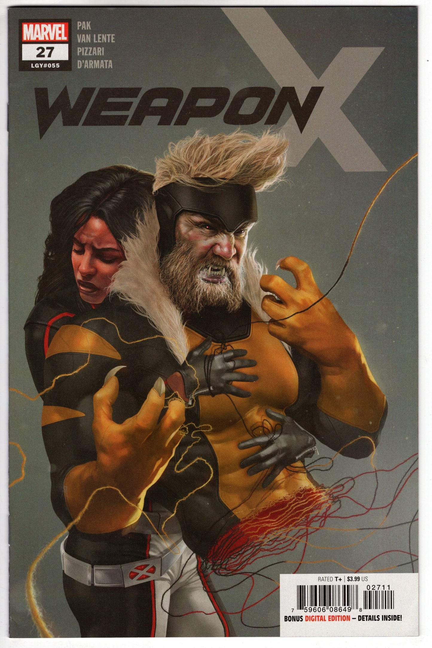 MARVEL COMICS MARVEL COMICS WEAPON X #27 (3RD SERIES)