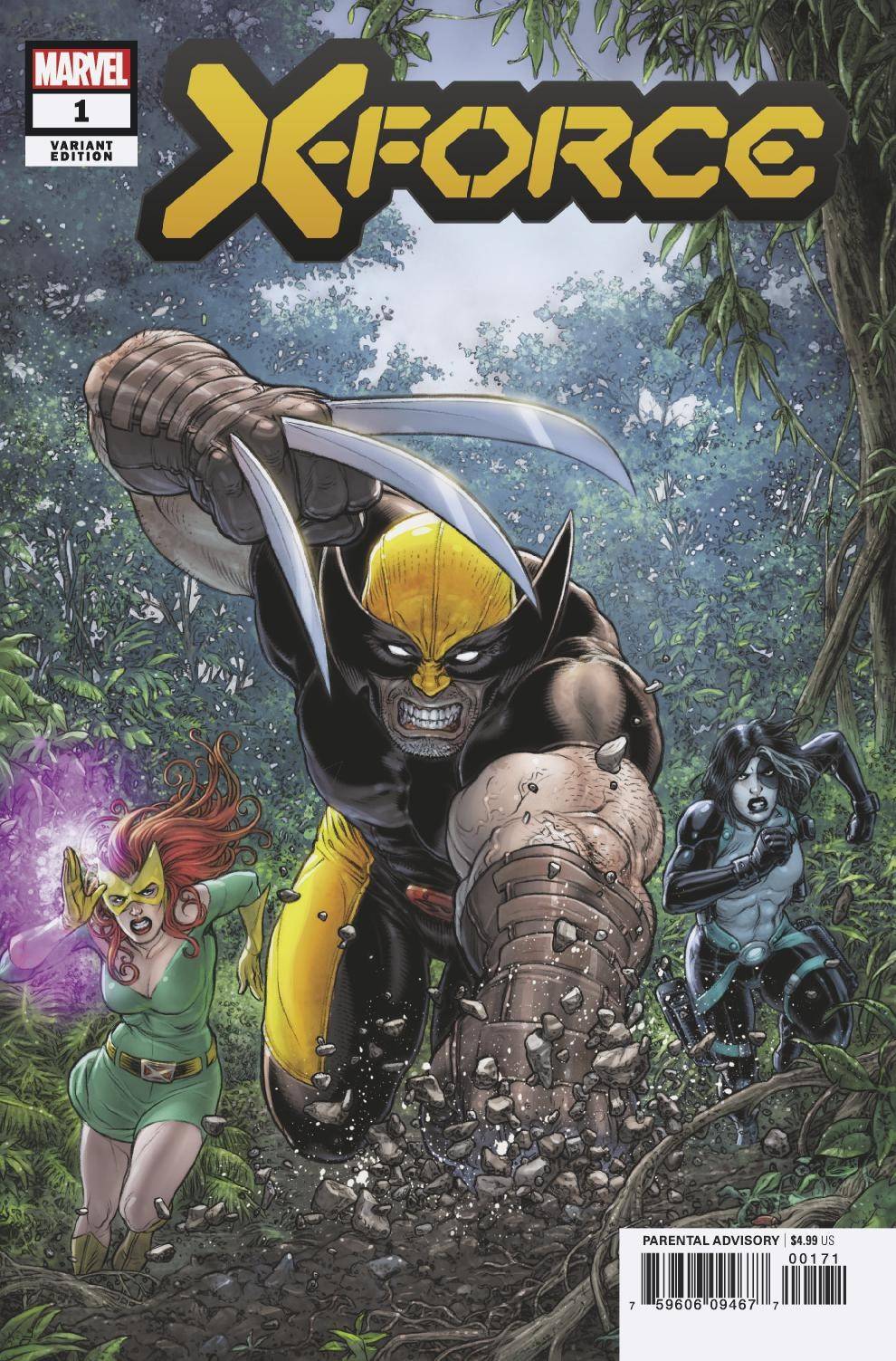 MARVEL COMICS MARVEL COMICS X-FORCE #1 RYP VAR DX