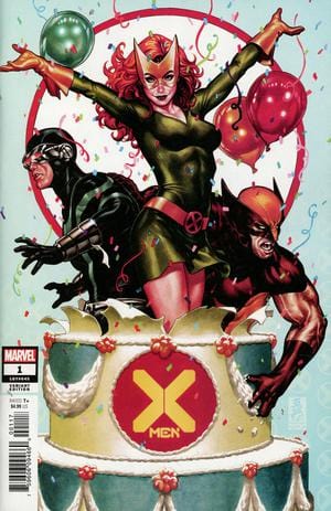 MARVEL COMICS MARVEL COMICS X-MEN #1 BROOKS PARTY VAR DX