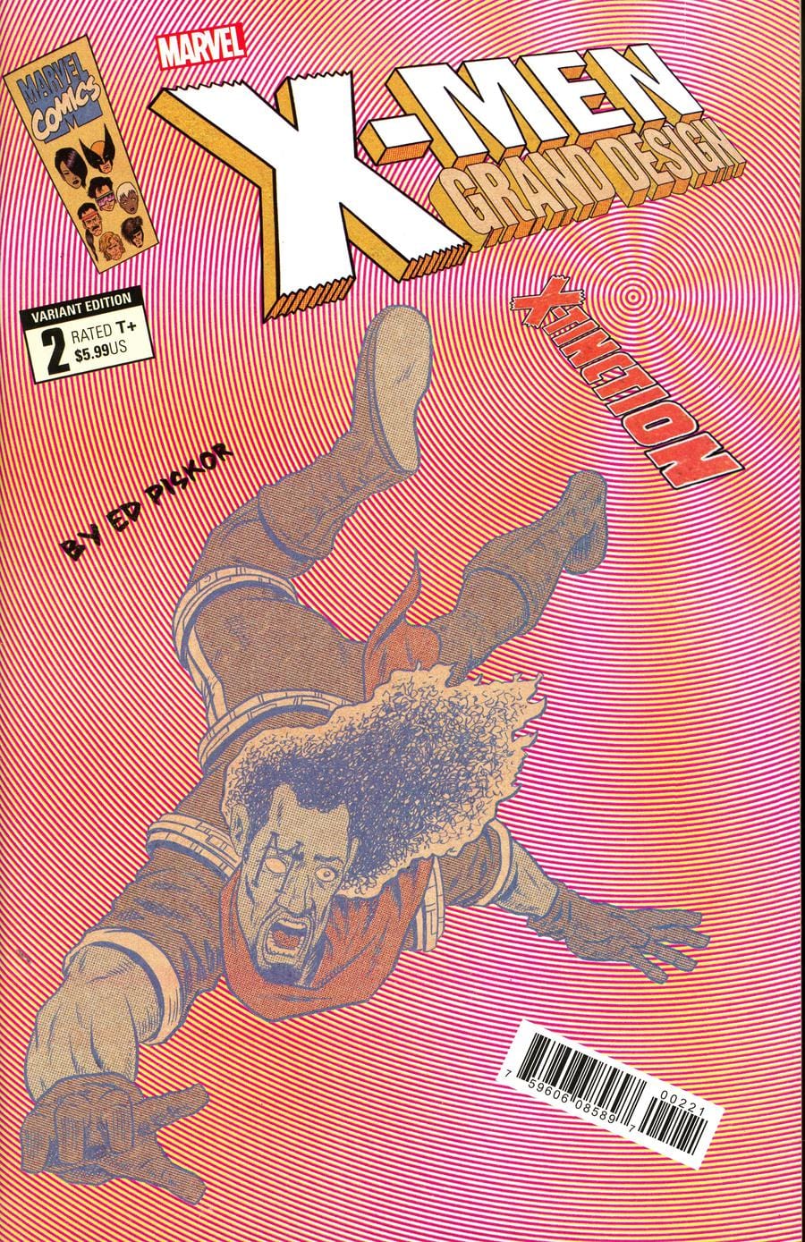 MARVEL COMICS MARVEL COMICS X-MEN GRAND DESIGN X-TINCTION #2 (OF 2) PISKOR VAR