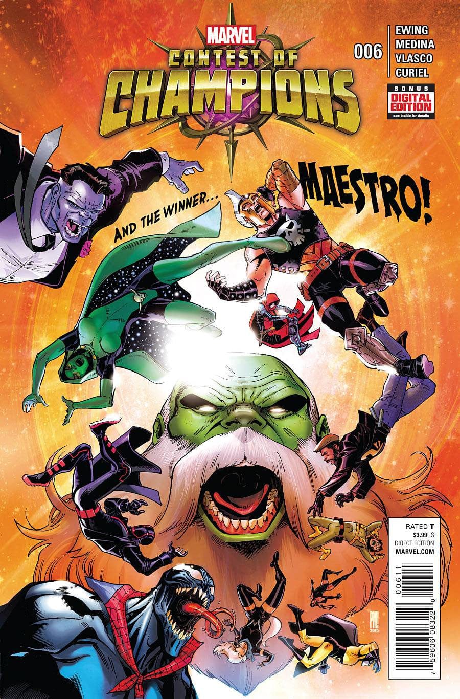 MARVEL COMICS Marvel CONTEST OF CHAMPIONS #6