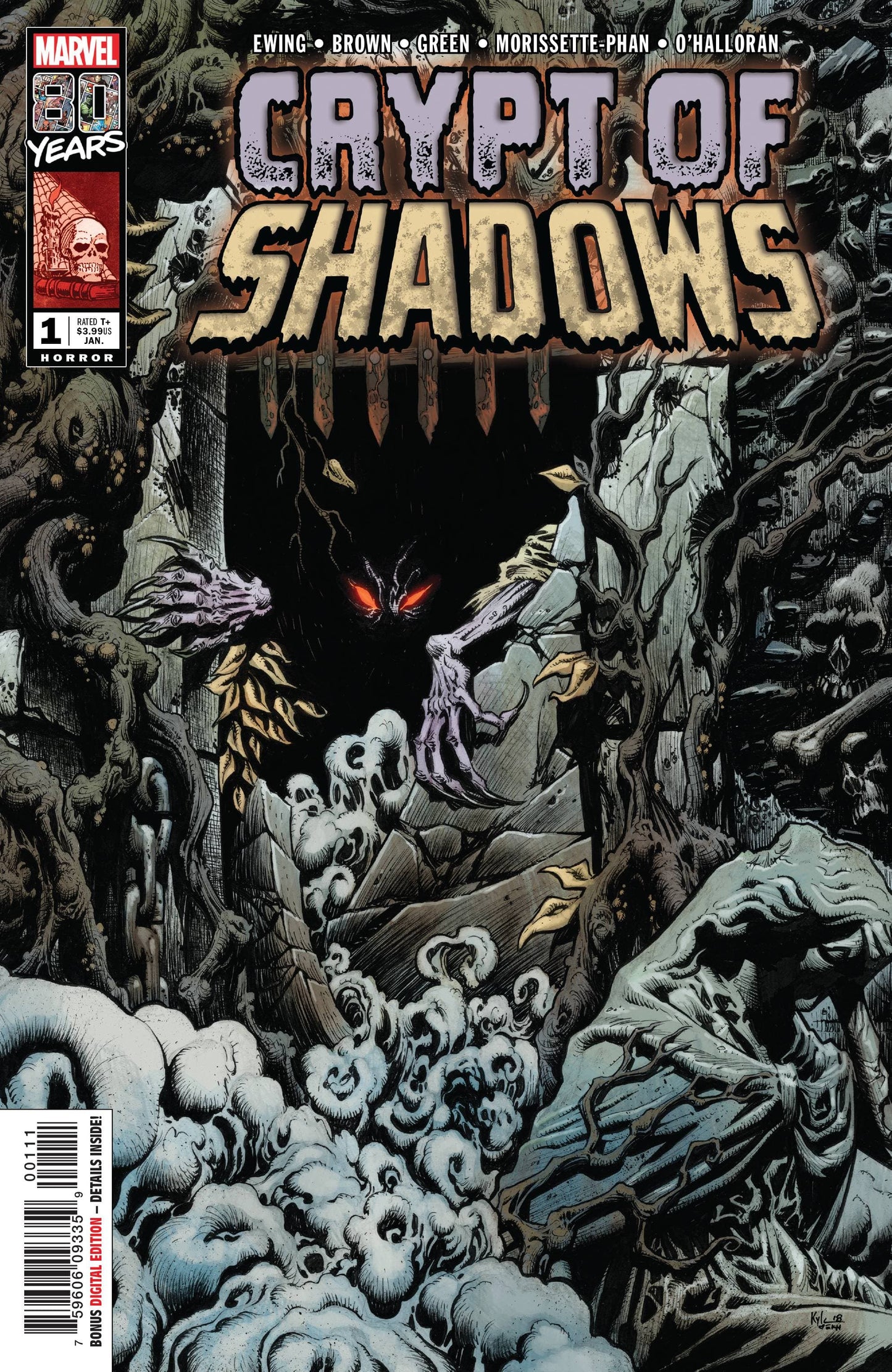 MARVEL COMICS marvel CRYPT OF SHADOWS #1