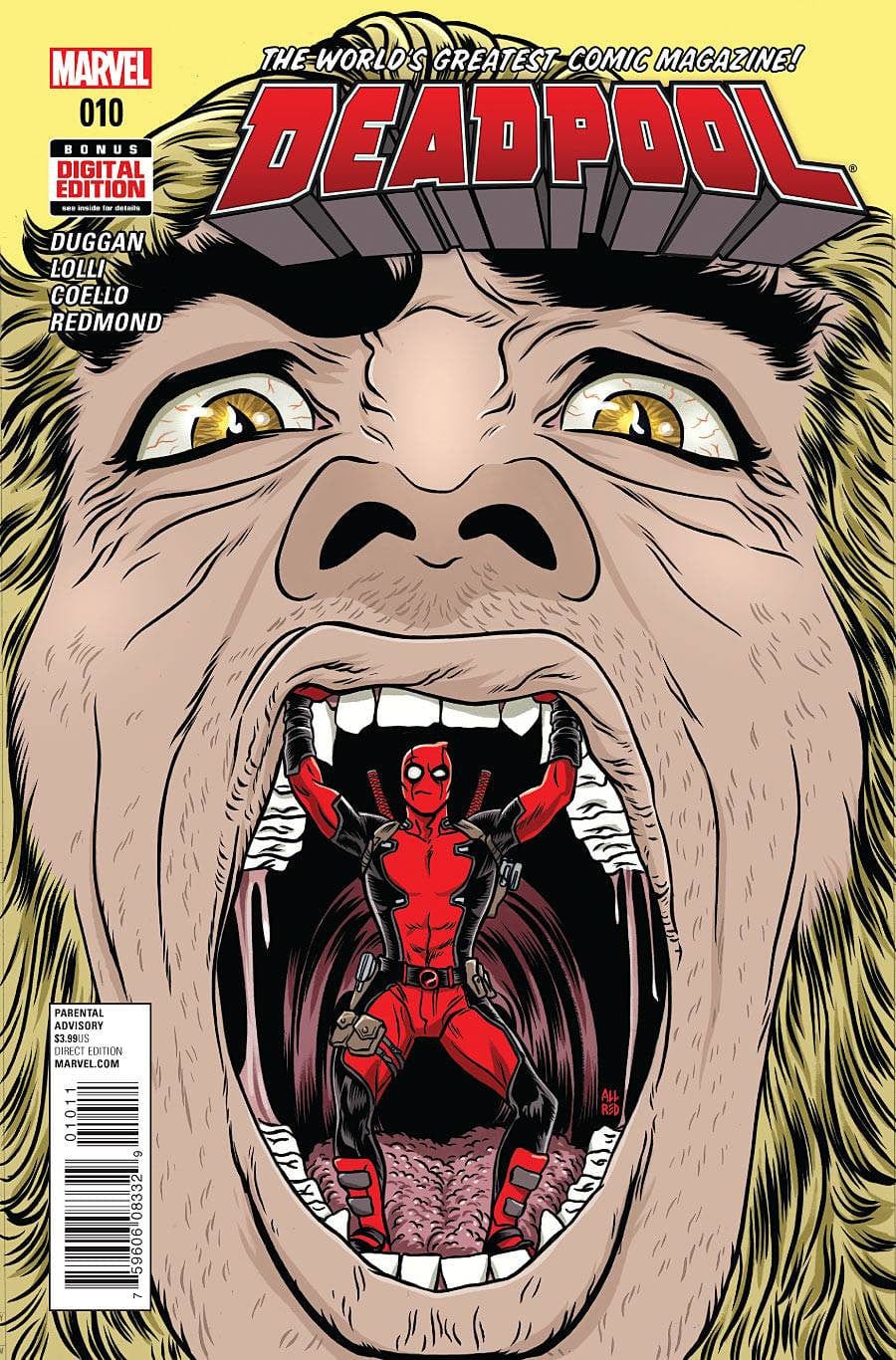 MARVEL COMICS Marvel DEADPOOL #10