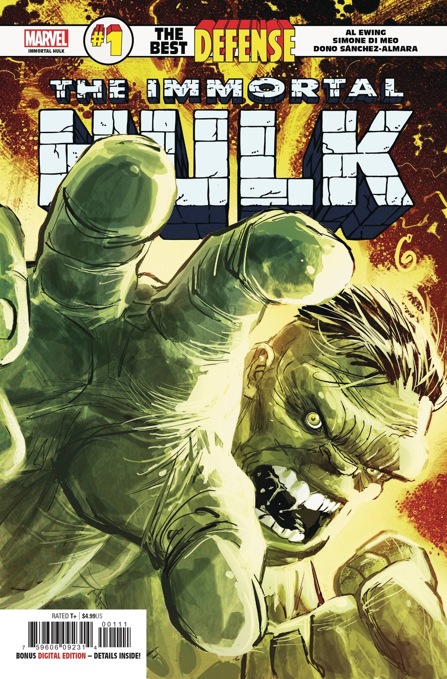 MARVEL COMICS marvel DEFENDERS IMMORTAL HULK