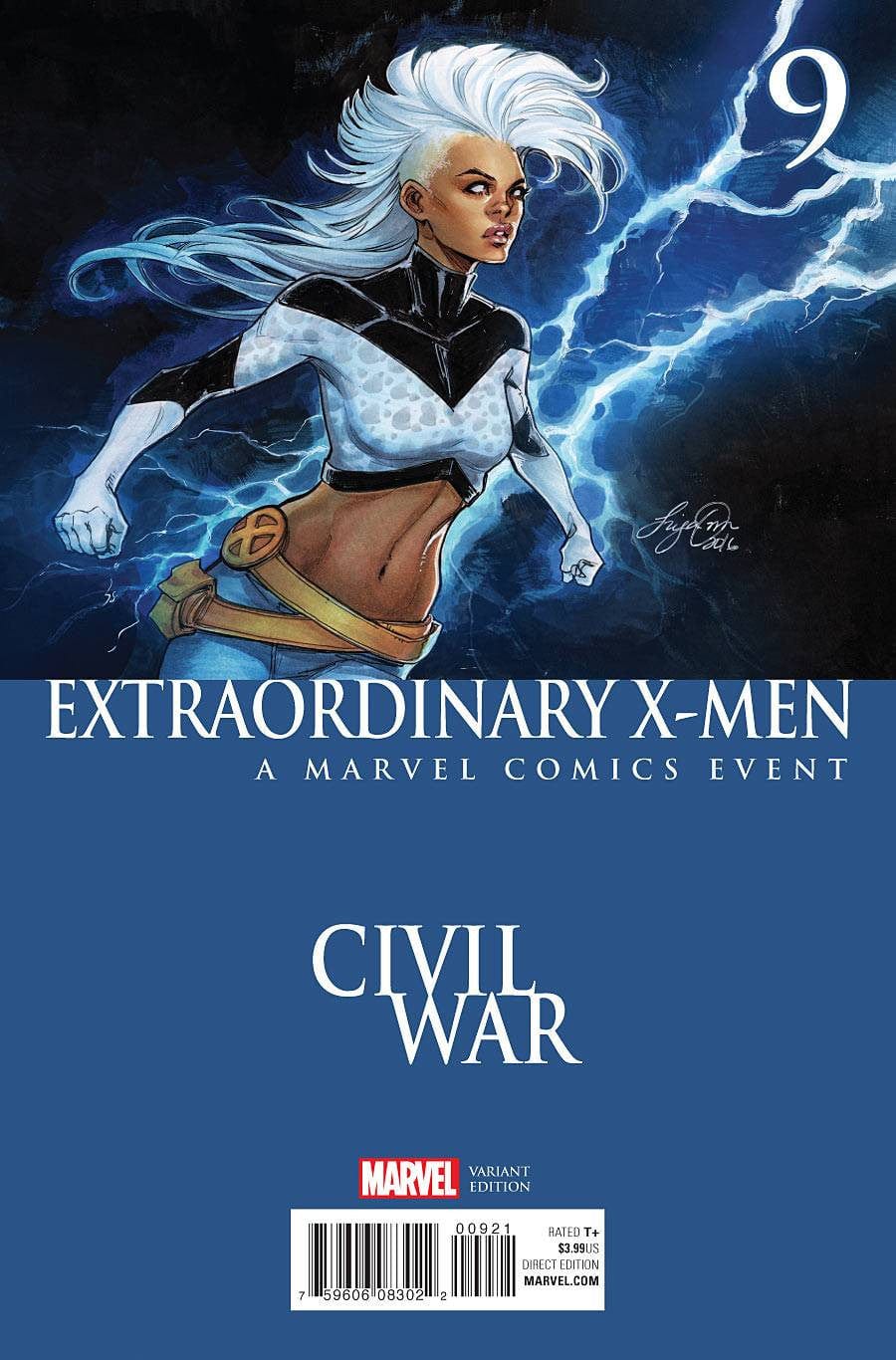 MARVEL COMICS Marvel EXTRAORDINARY X-MEN #9 OUM CIVIL WAR VAR