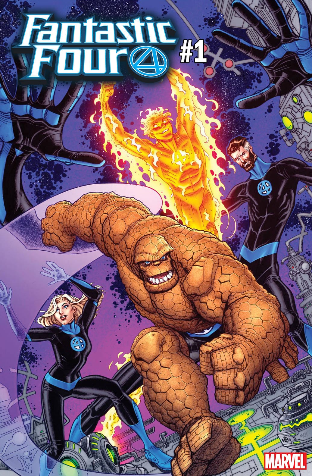 MARVEL COMICS Marvel FANTASTIC FOUR #1 BRADSHAW VAR