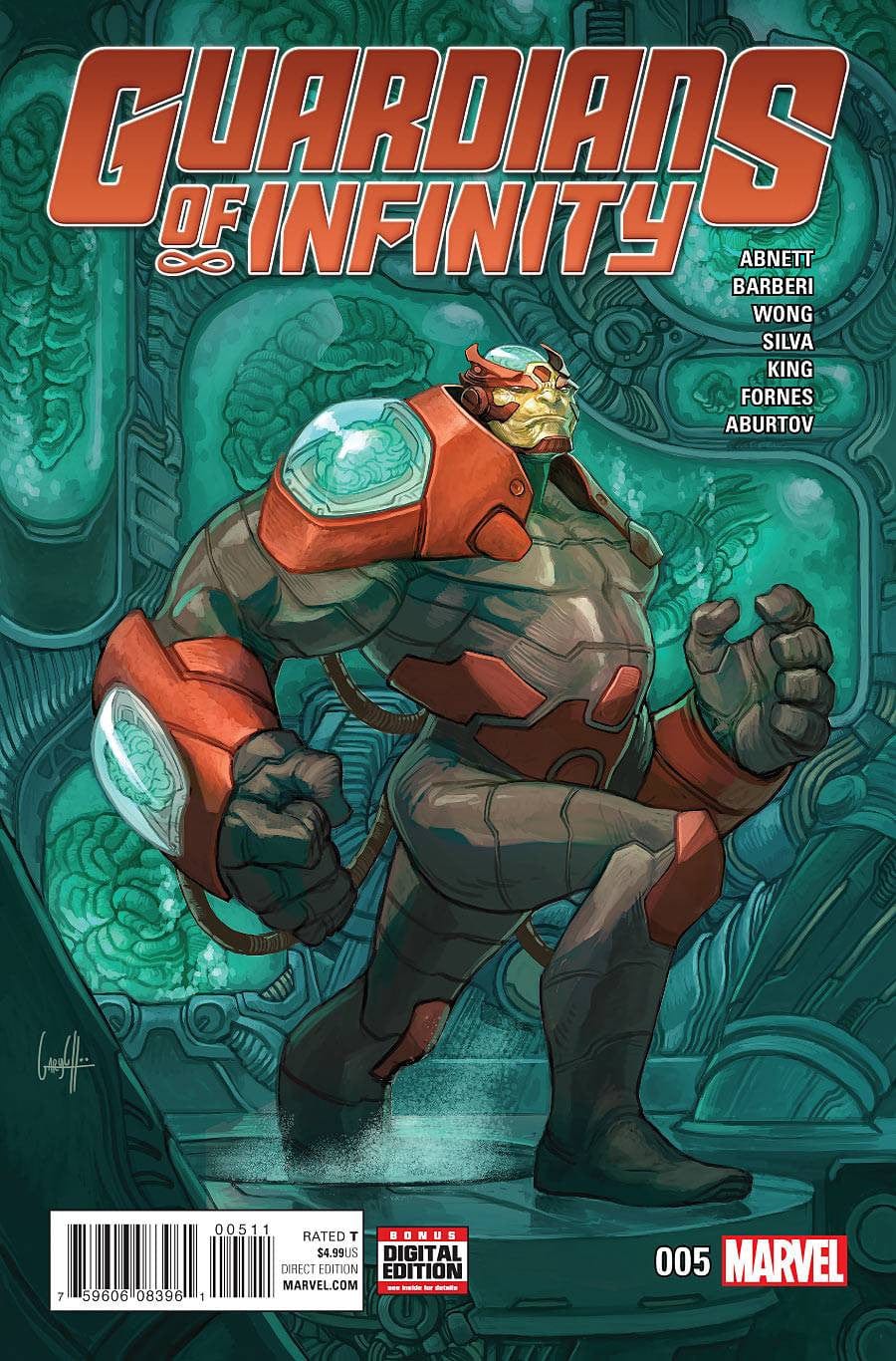 MARVEL COMICS Marvel GUARDIANS OF INFINITY #5