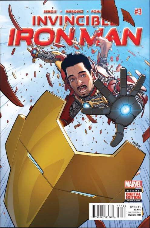 MARVEL COMICS Marvel INVINCIBLE IRON MAN #3