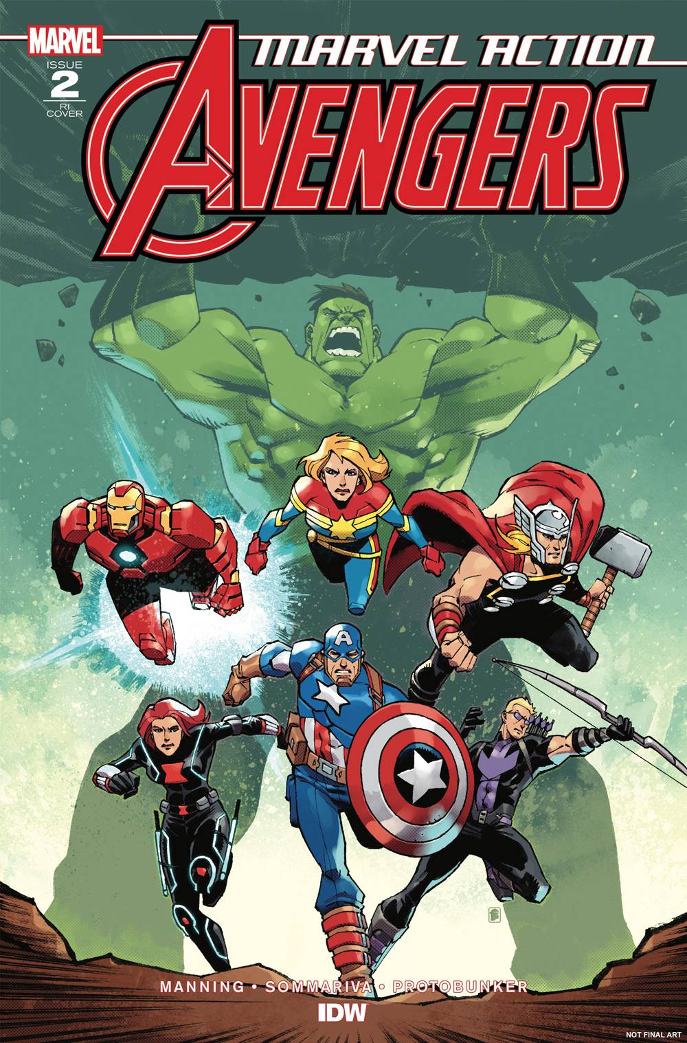 MARVEL COMICS marvel MARVEL ACTION AVENGERS #2 10 COPY INCV DANIEL