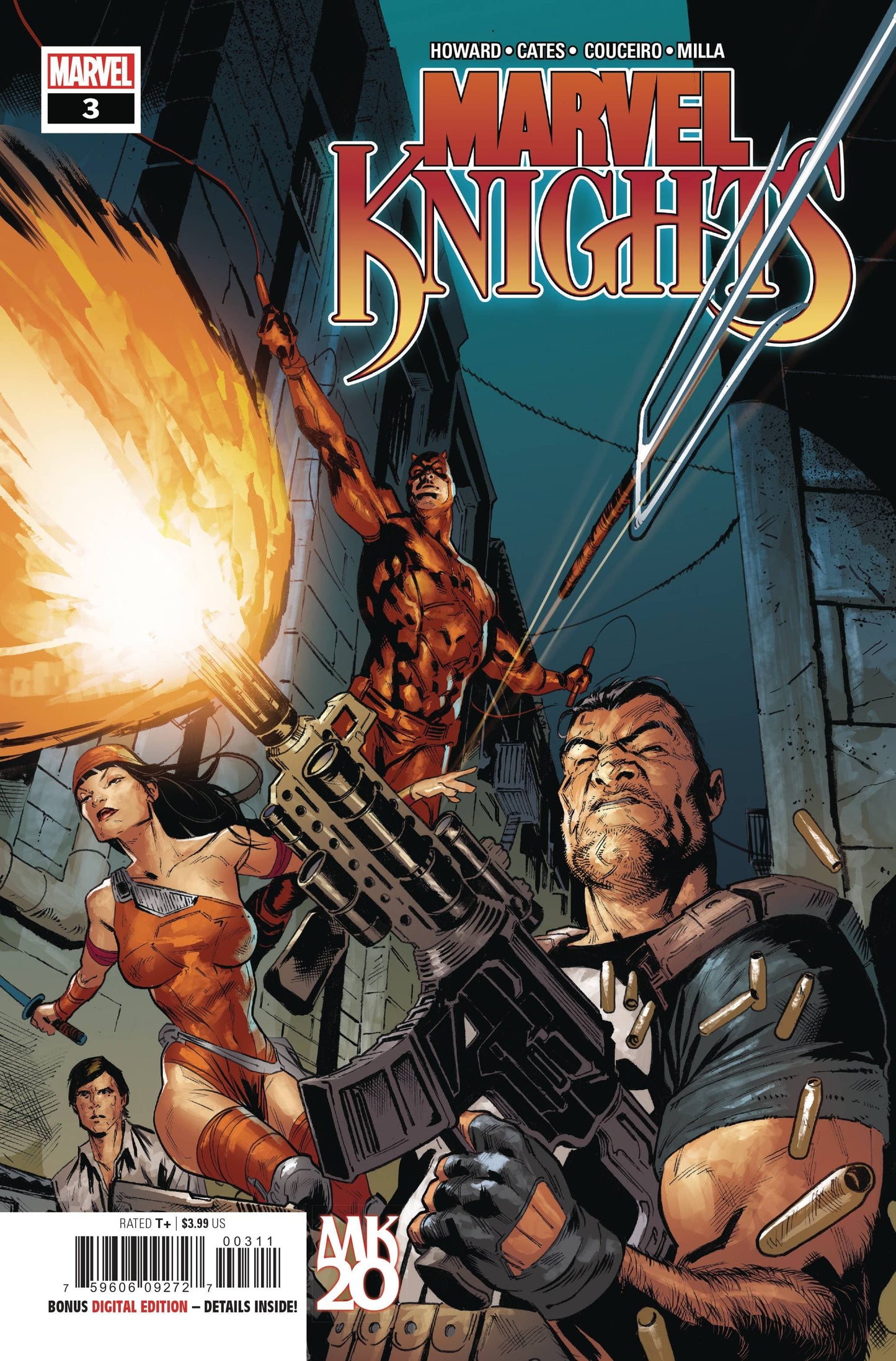 MARVEL COMICS marvel MARVEL KNIGHTS 20TH #3 (OF 6)