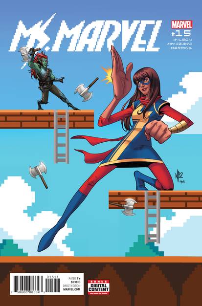 MARVEL COMICS Marvel MS MARVEL #15