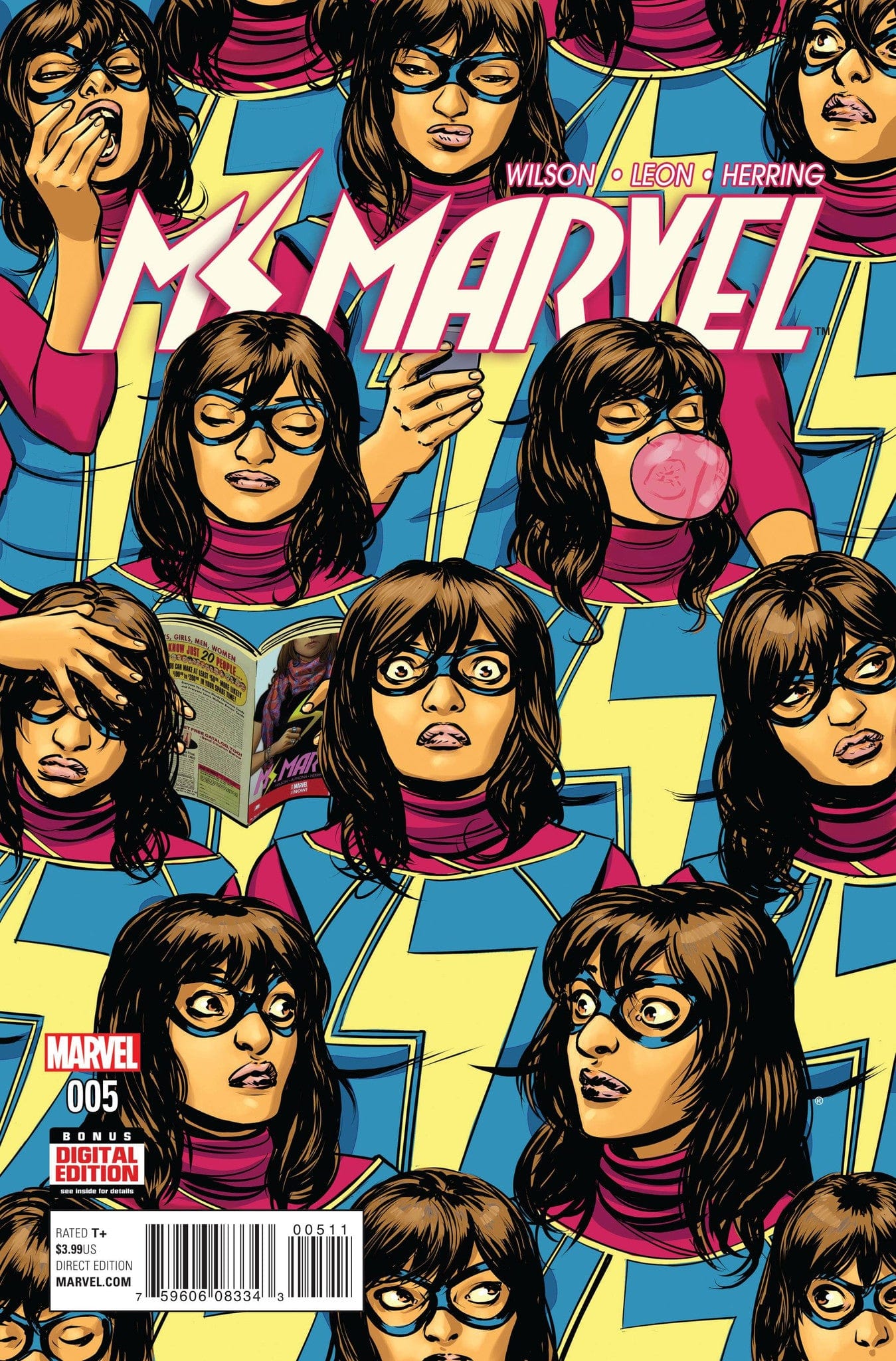 MARVEL COMICS Marvel MS MARVEL #5