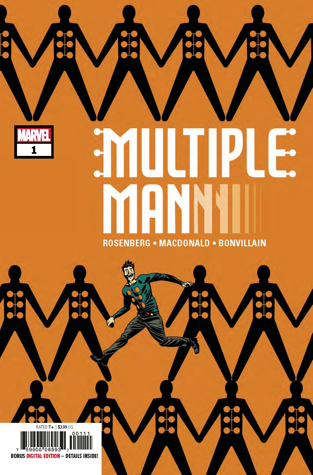 MARVEL COMICS Marvel MULTIPLE MAN #1 (OF 5)