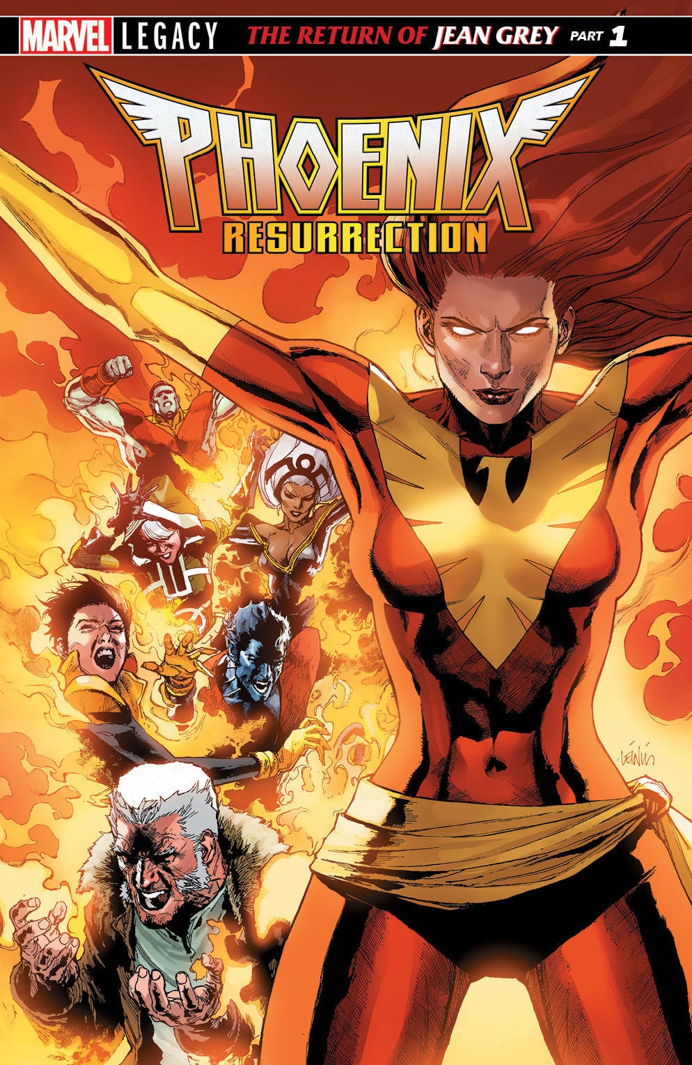 MARVEL COMICS Marvel PHOENIX RESURRECTION RETURN JEAN GREY LH #1 (OF 5)