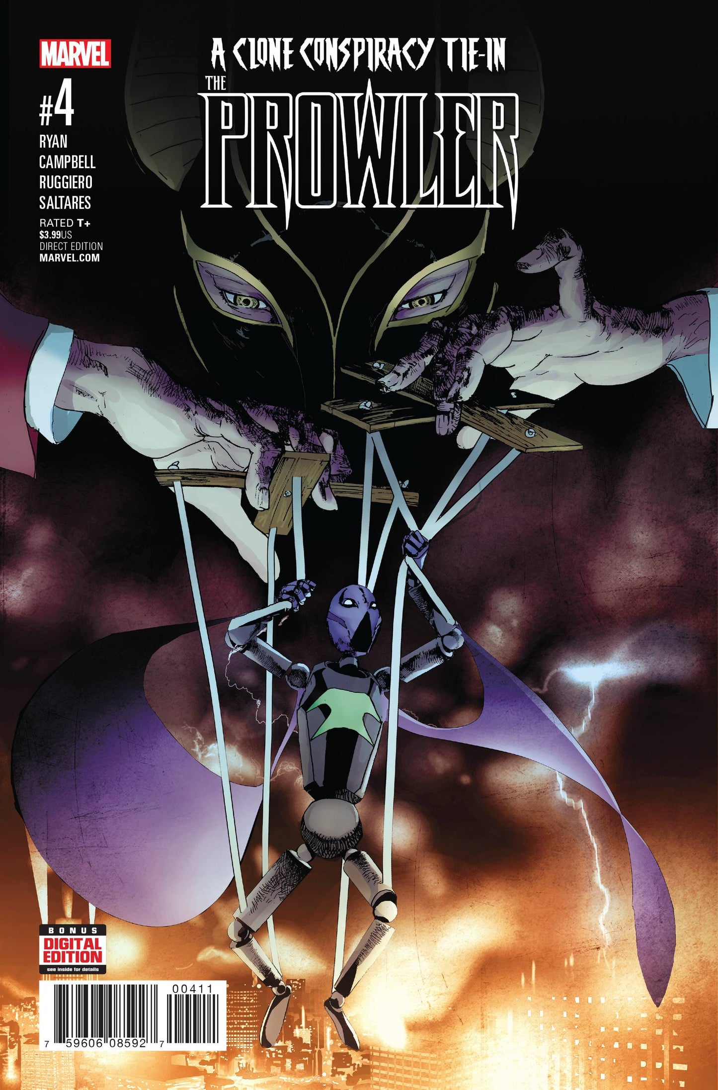 MARVEL COMICS Marvel PROWLER #4