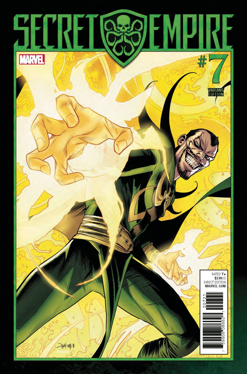 MARVEL COMICS Marvel SECRET EMPIRE #7 (OF 10) MORA VILLAIN VAR