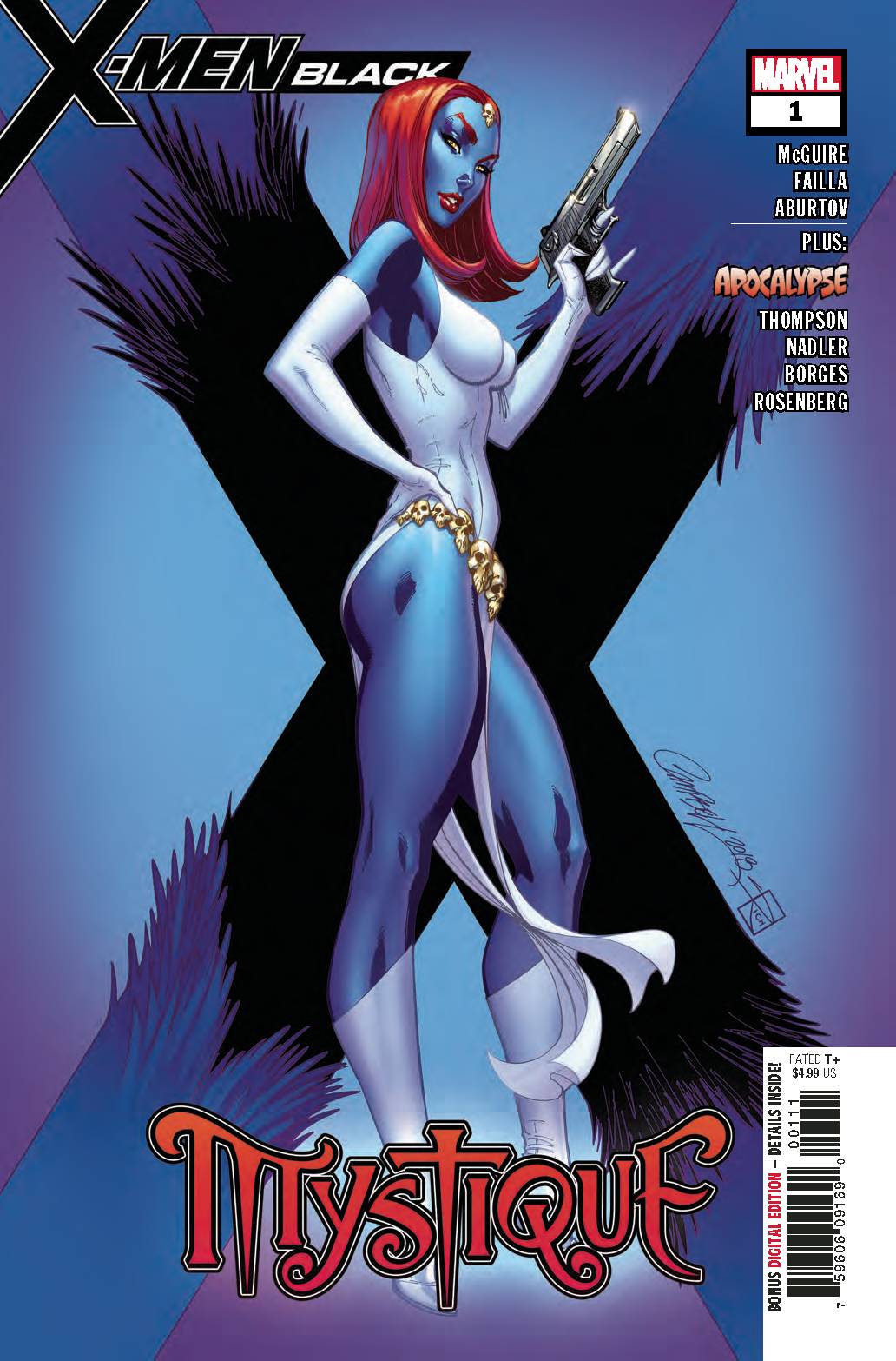 MARVEL COMICS Marvel X-MEN BLACK MYSTIQUE #1