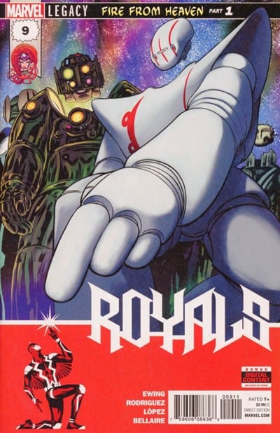 MARVEL COMICS ROYALS #9 LEG