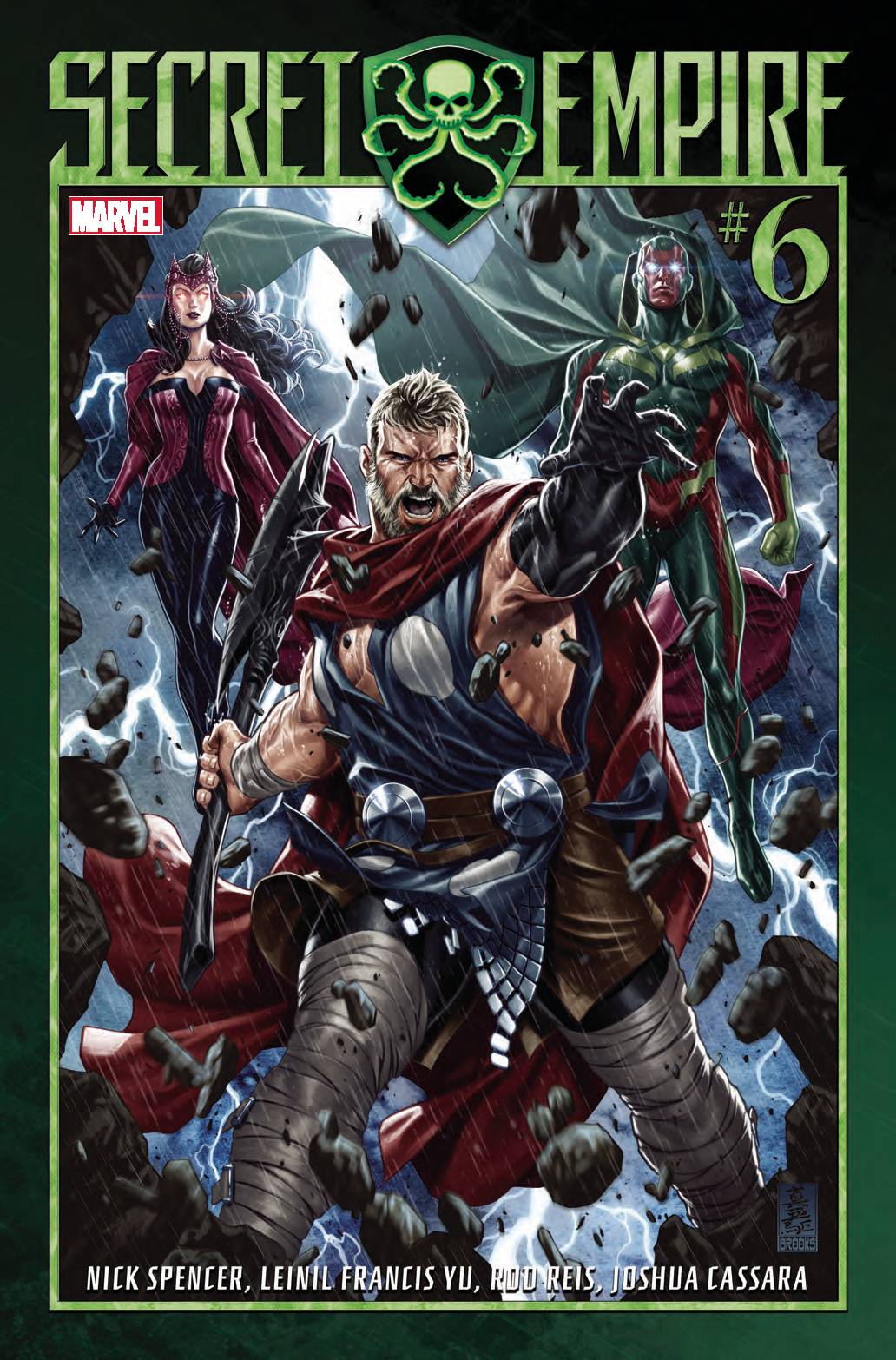 MARVEL COMICS SECRET EMPIRE #6 (OF 9)