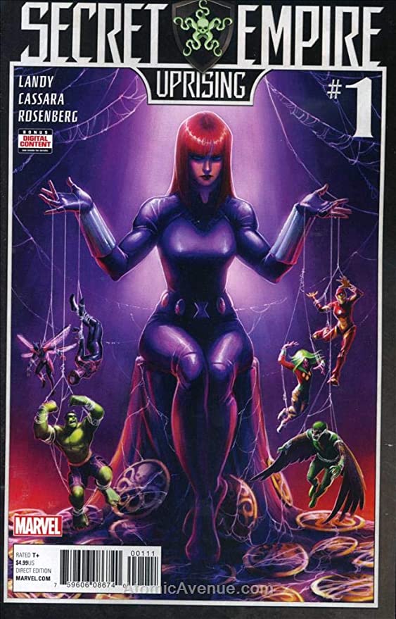 MARVEL COMICS SECRET EMPIRE UPRISING #1