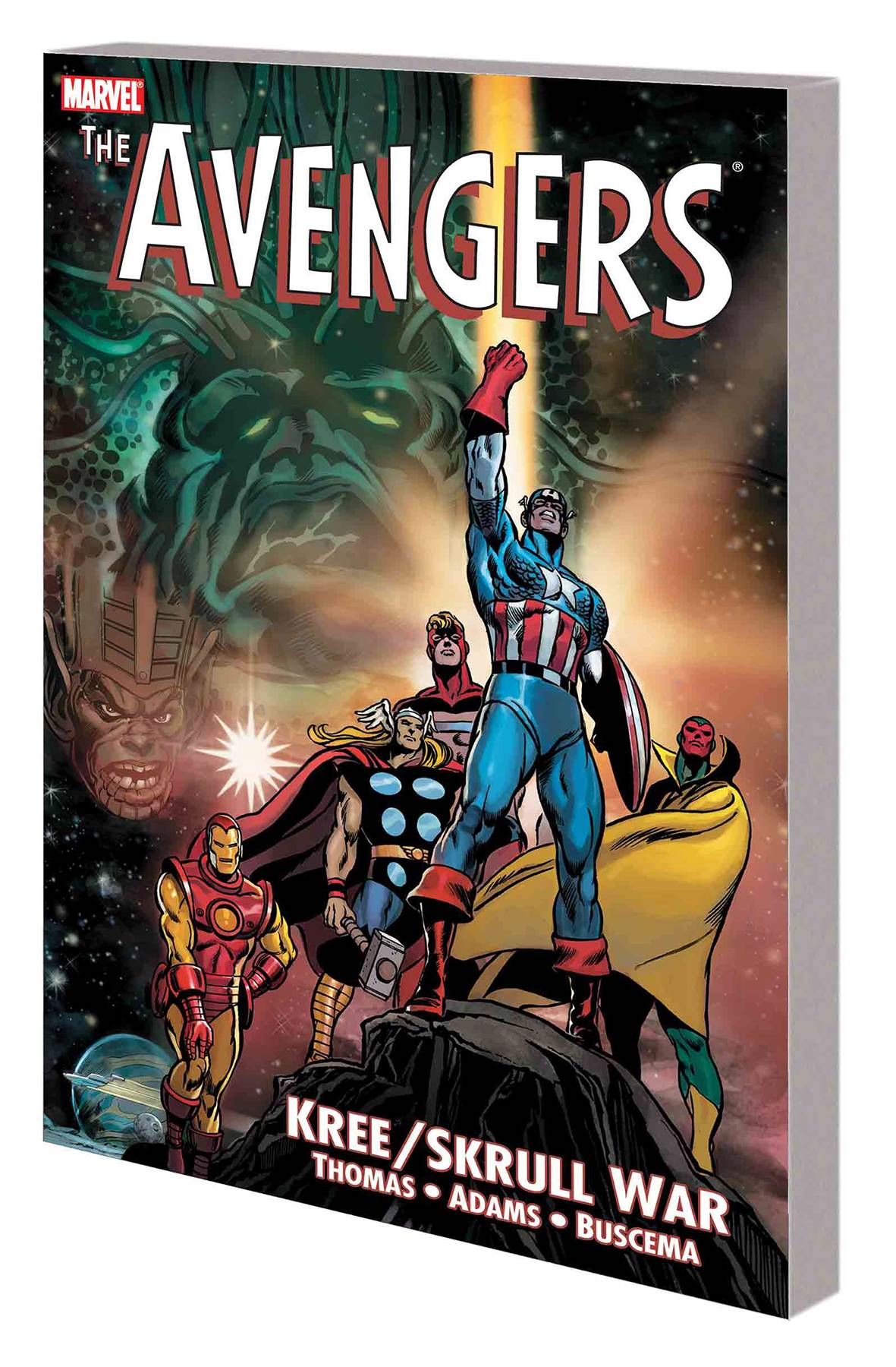 MARVEL COMICS TRADE AVENGERS TP KREE SKRULL WAR NEW PTG