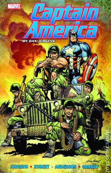MARVEL COMICS trade CAPTAIN AMERICA BY DAN JURGENS TP VOL 01
