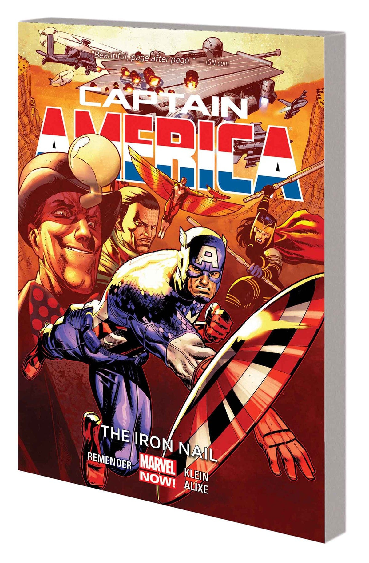 MARVEL COMICS trade CAPTAIN AMERICA TP VOL 04 IRON NAIL