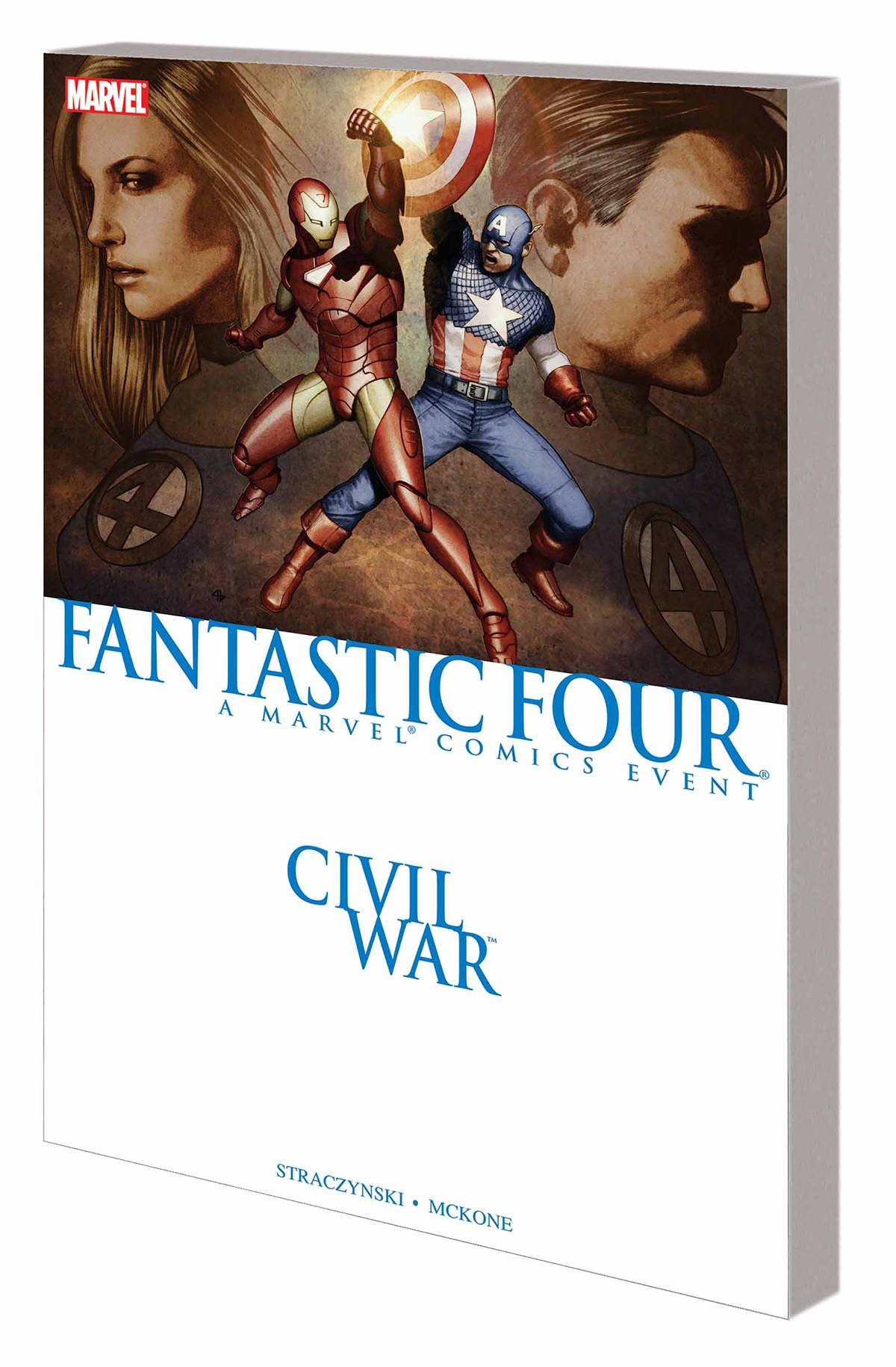 MARVEL COMICS trade CIVIL WAR FANTASTIC FOUR TP NEW PTG