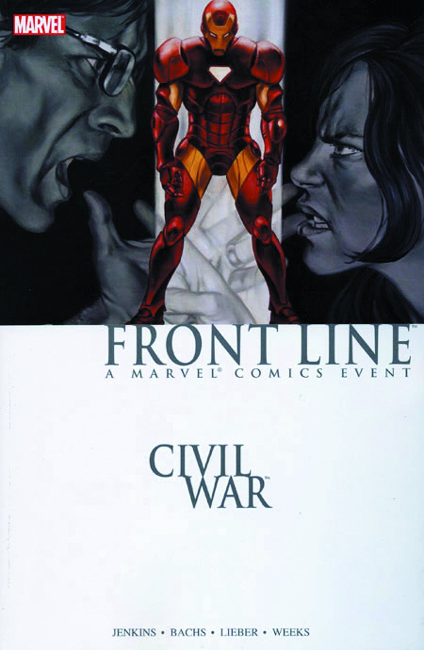 MARVEL COMICS trade CIVIL WAR FRONT LINE TP BOOK 02