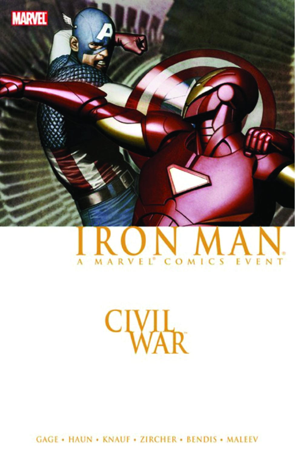 MARVEL COMICS trade CIVIL WAR IRON MAN TP