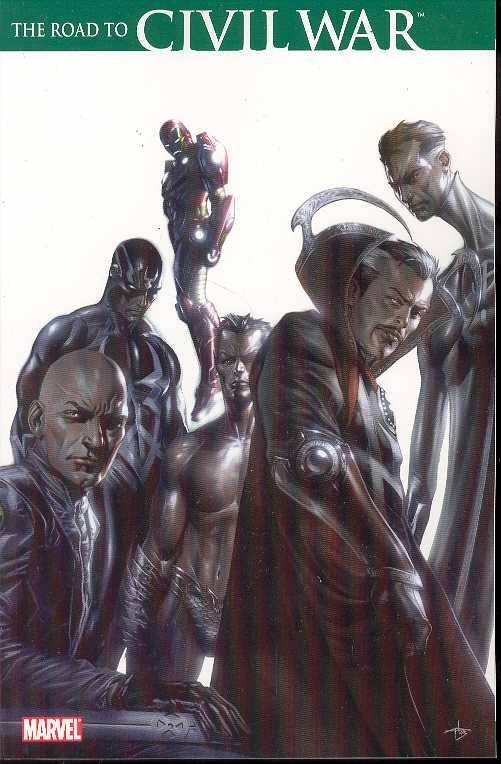 MARVEL COMICS trade CIVIL WAR ROAD TO CIVIL WAR TP