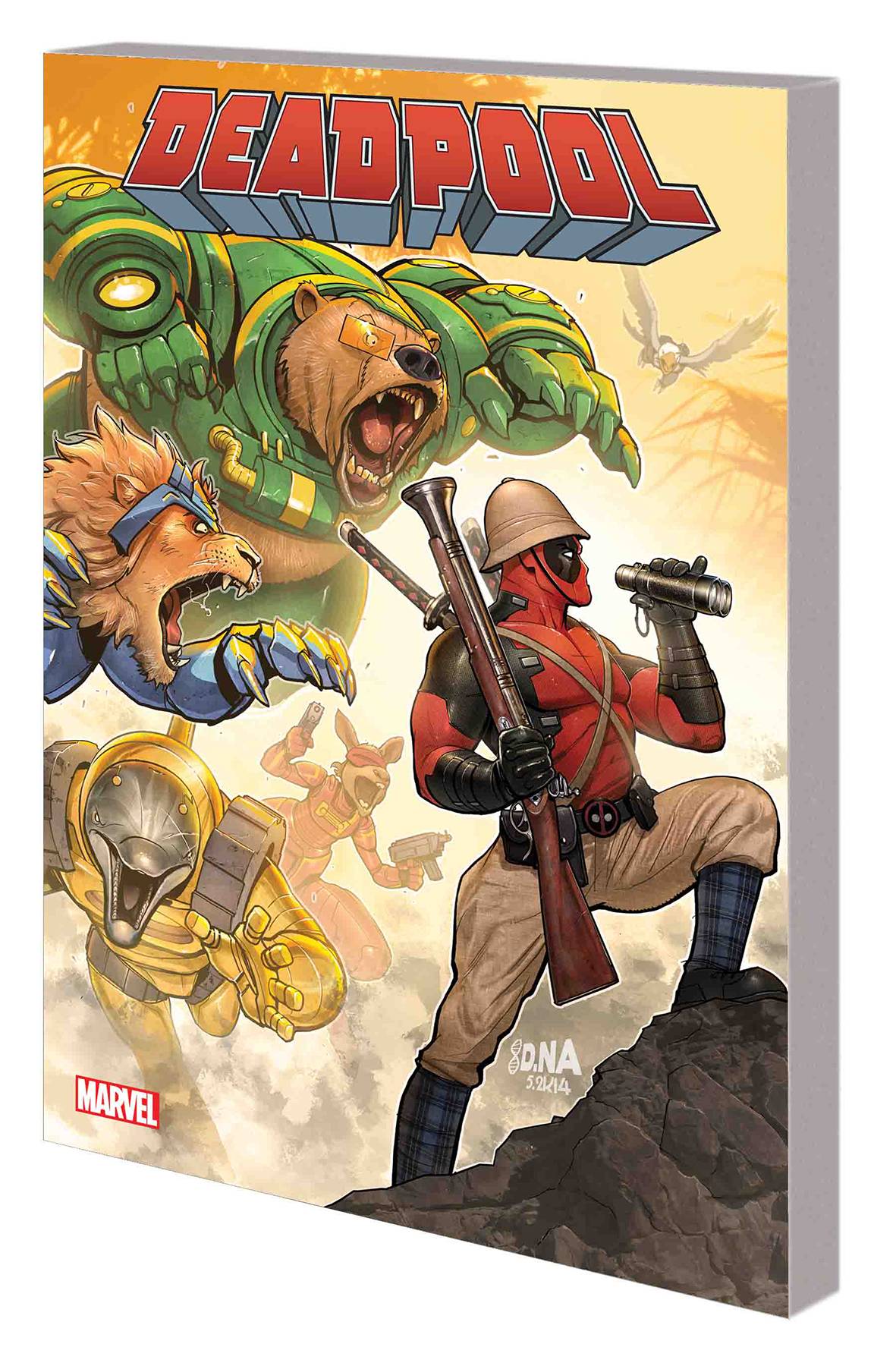 MARVEL COMICS trade DEADPOOL CLASSIC TP VOL 19 MAKE WAR NOT LOVE