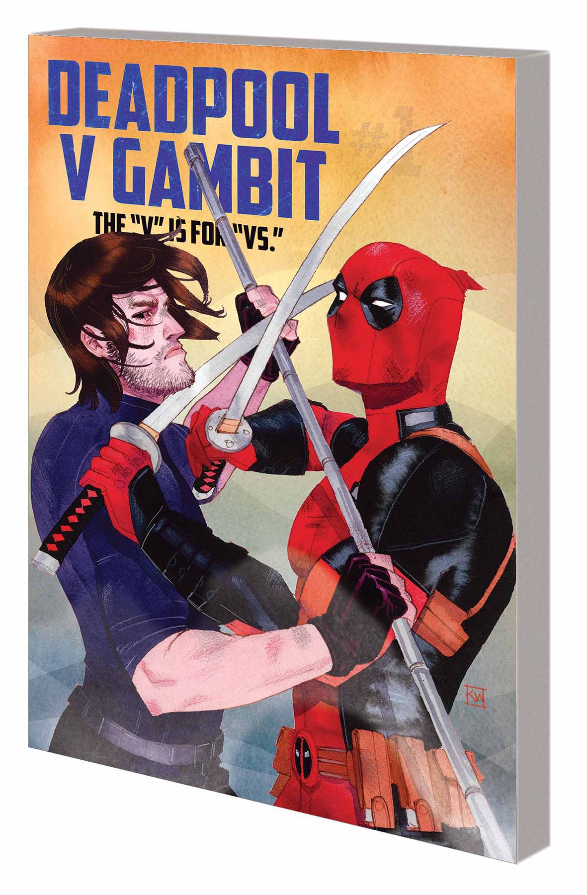 MARVEL COMICS trade DEADPOOL V GAMBIT TP V IS FOR VS