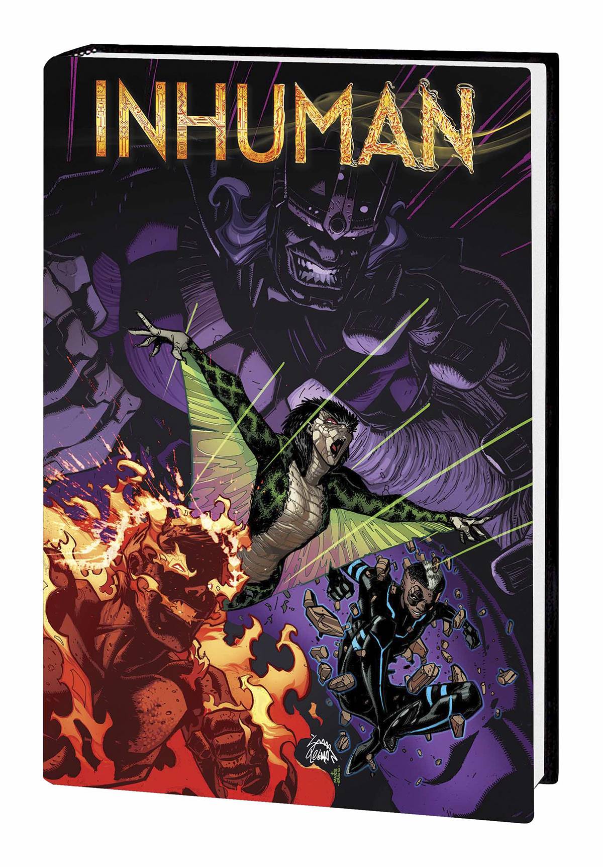 MARVEL COMICS TRADE INHUMAN HC