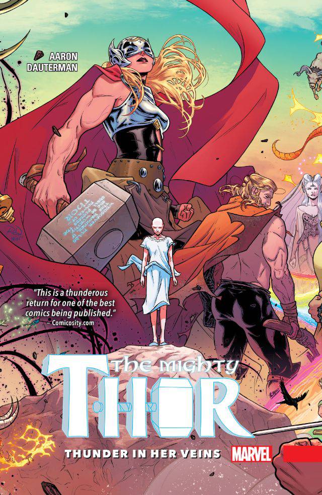 MARVEL COMICS TRADE MIGHTY THOR PREM HC THUNDER IN HER VEINS VOL 01