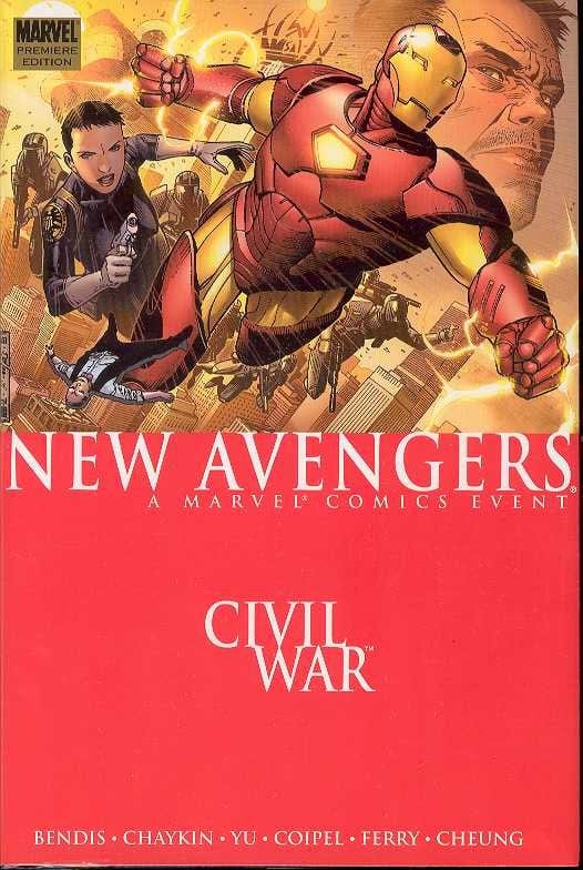 MARVEL COMICS trade NEW AVENGERS PREM HC VOL 05 CIVIL WAR