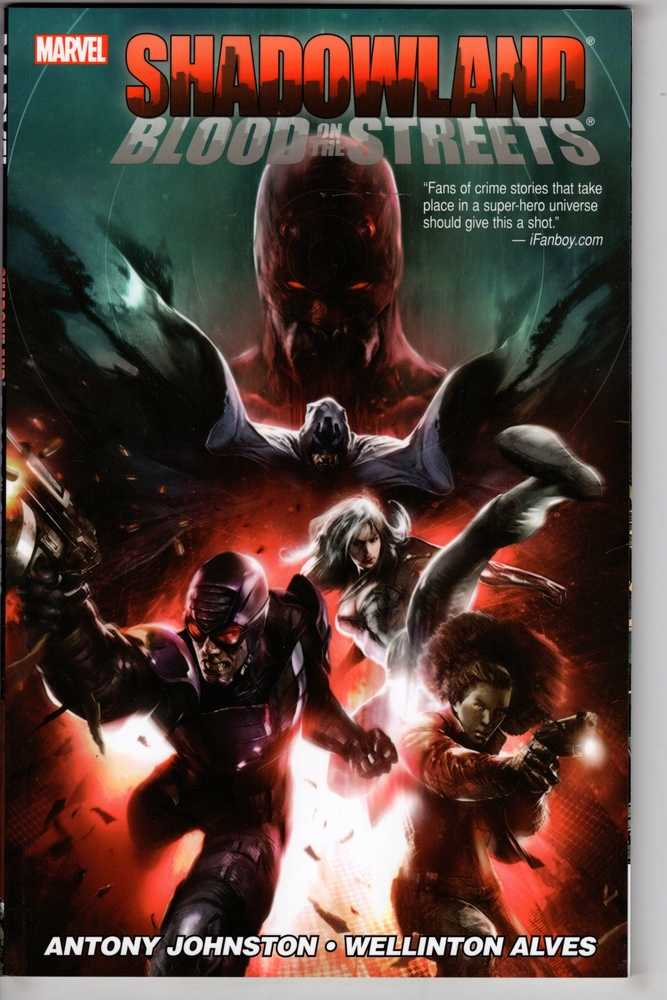 MARVEL COMICS TRADE Shadowland Blood On Streets TPB