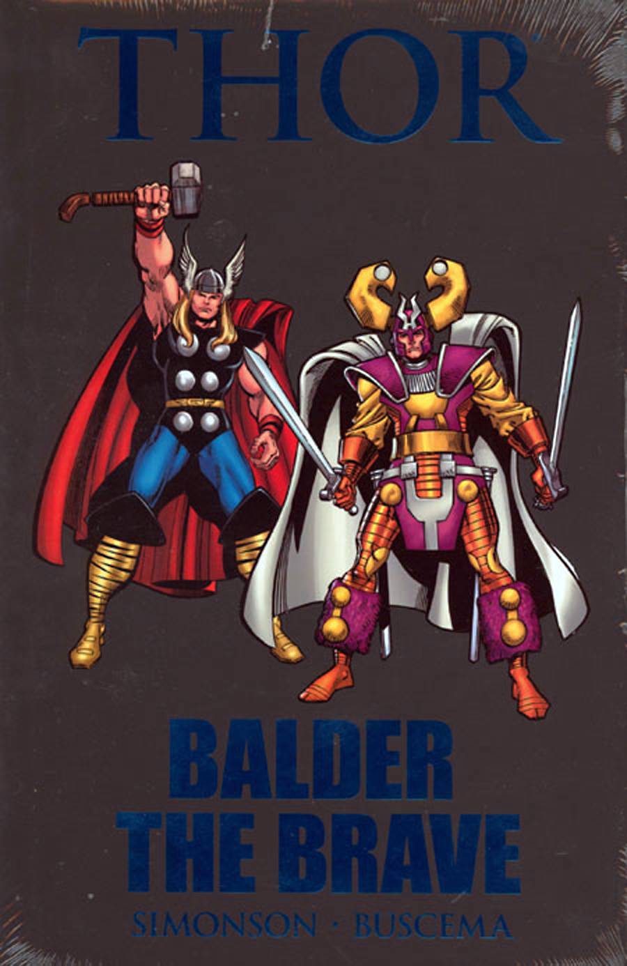 MARVEL COMICS TRADE THOR BALDER BRAVE PREM HC