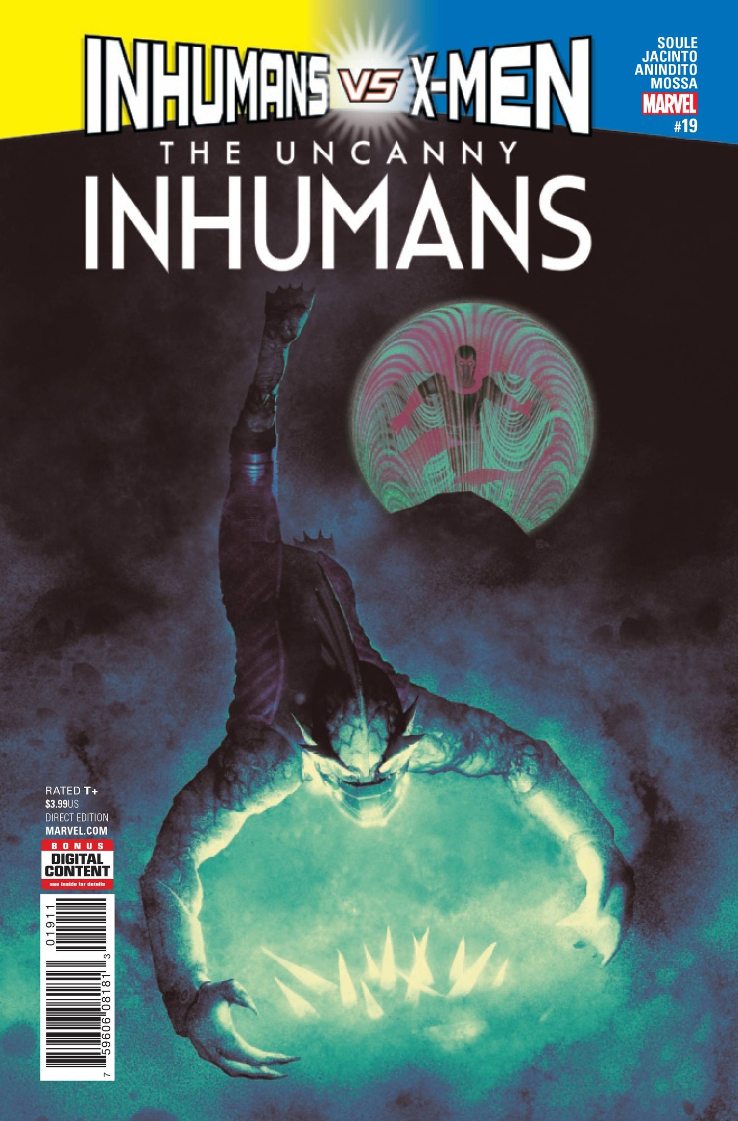 MARVEL COMICS UNCANNY INHUMANS #19