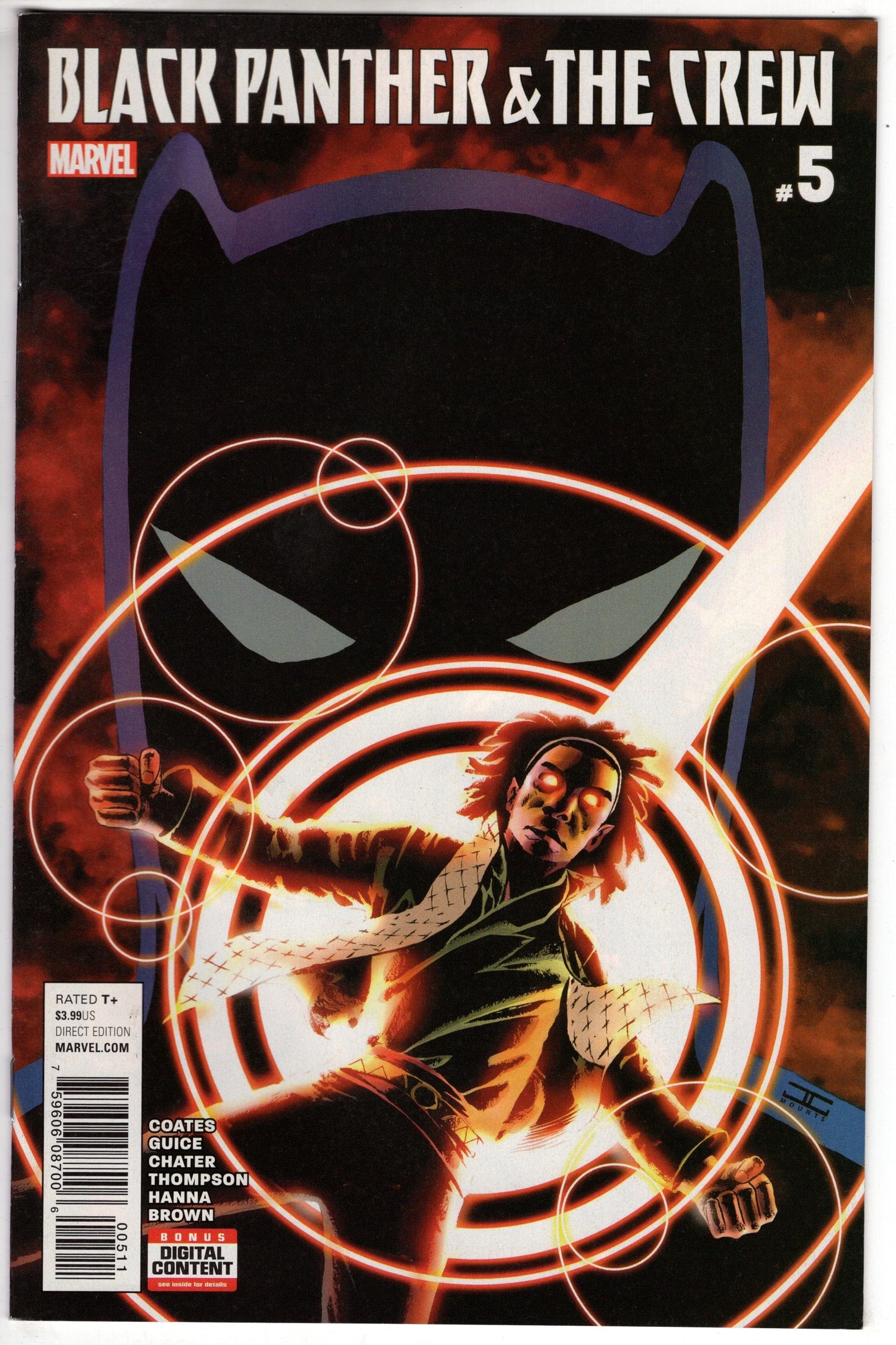 MARVEL COMICS VF+ BLACK PANTHER CREW #5