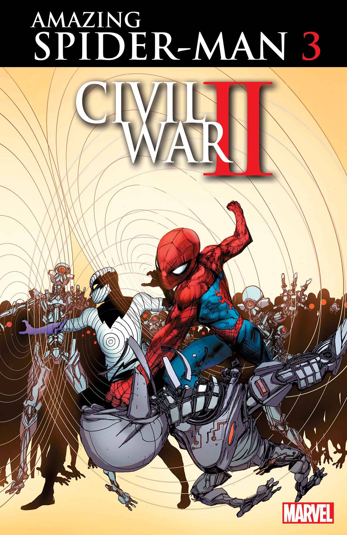 MARVEL COMICS VF/NM CIVIL WAR II AMAZING SPIDER-MAN #3 (OF 4)